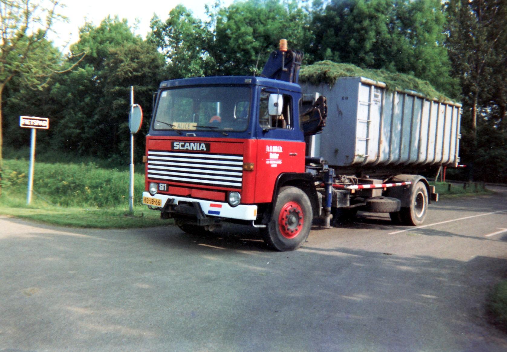 Transportbedrijf Oud in 1988