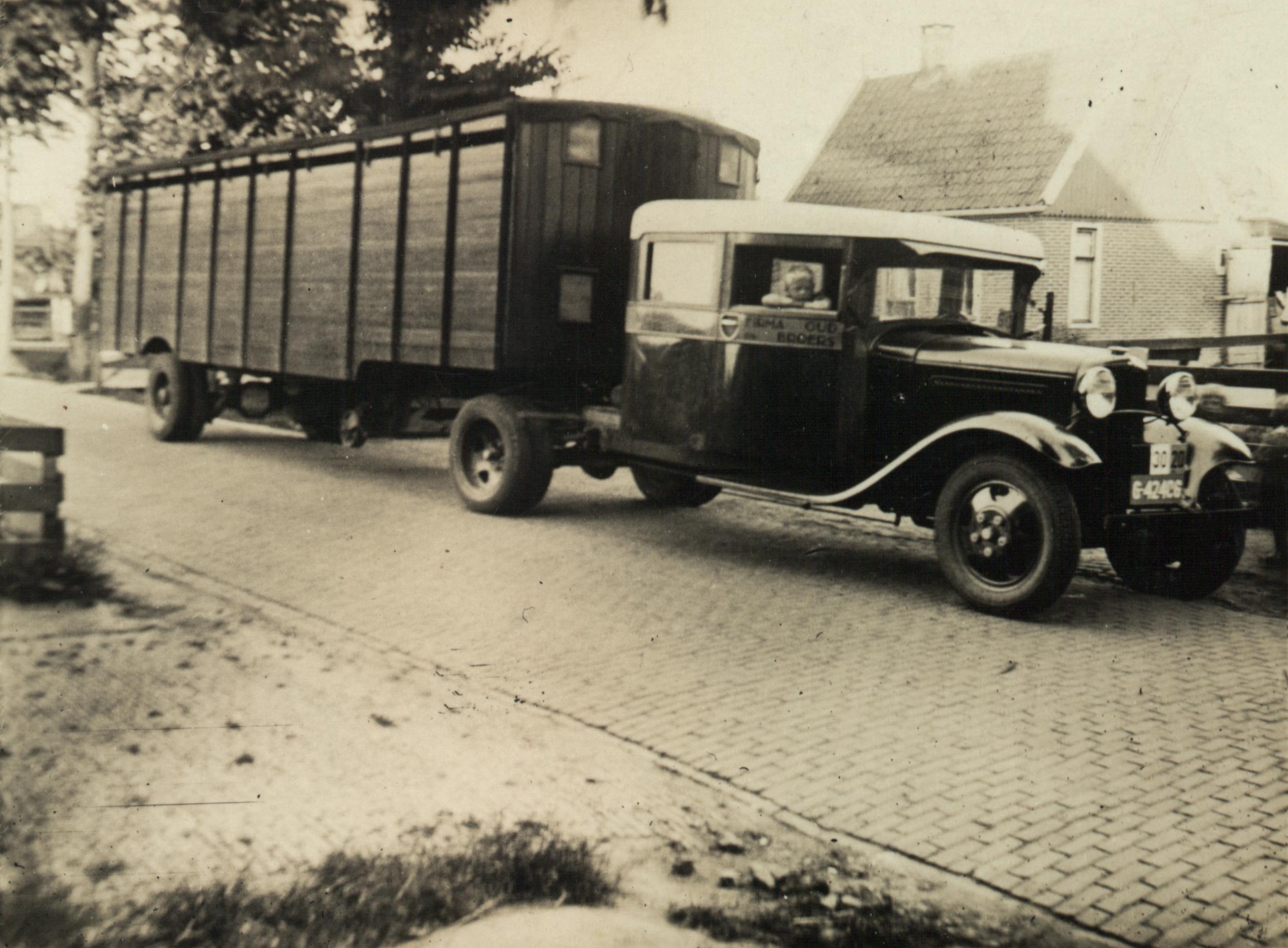 Transportbedrijf oud in 1933