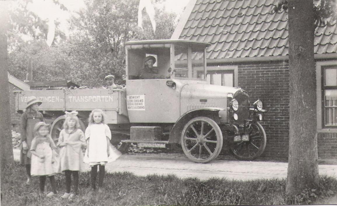 Transportbedrijf oud in 1922