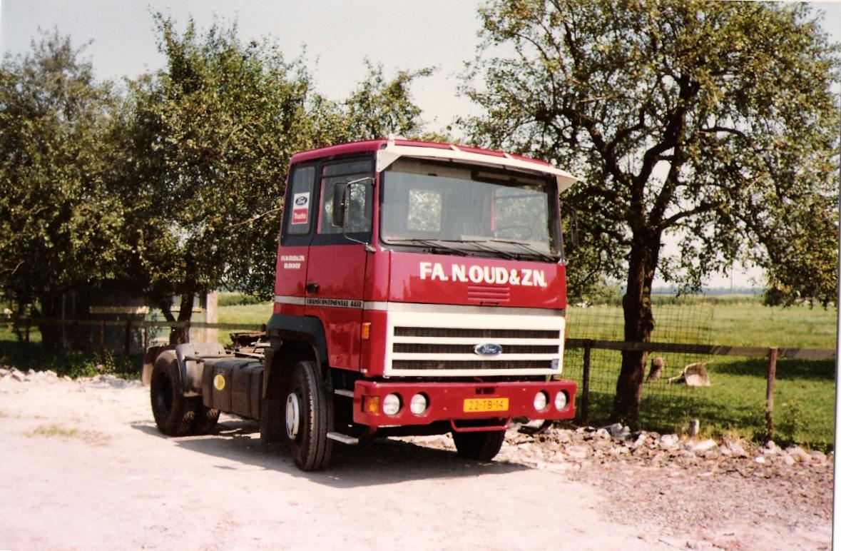 Transportbedrijf oud in 1978